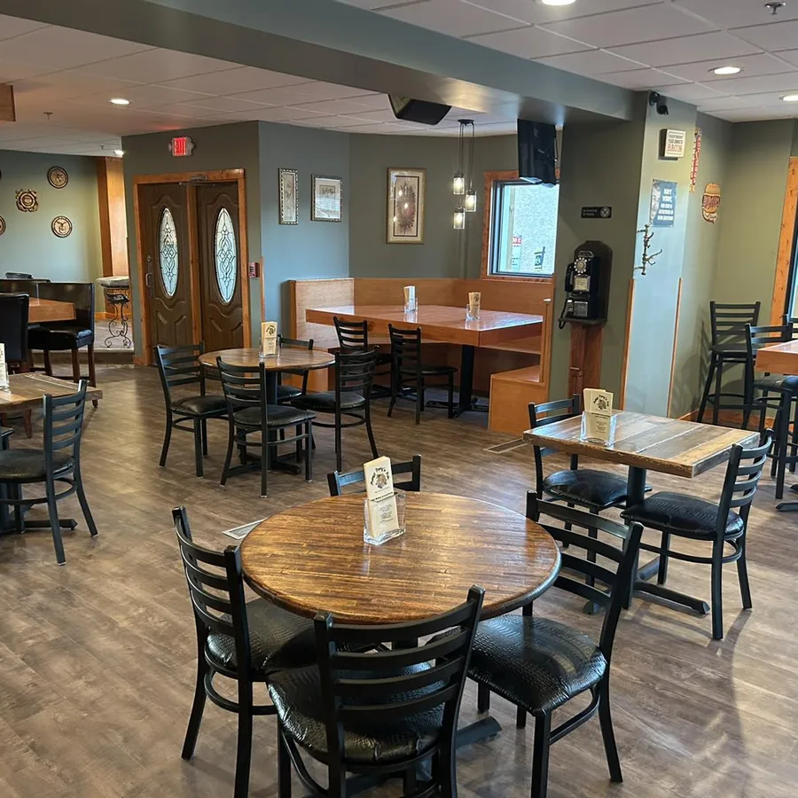 Dining room tables ready for service